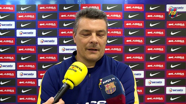 Xavi Pascual: Para nosotros y para Vardar es un partido muy difícil