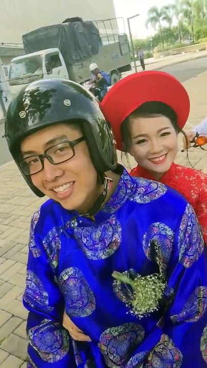 Đám cưới ha, rước dâu bằng Cub ha