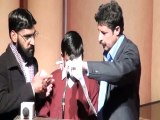 راولپنڈی میں منعقد سپیشل بچوں کے پروگرام میں عرفان محمود (گورنمنٹ قندیل ہائی سکول راولپنڈی) نعت رسول مقبولﷺپیش کر رھے ہی
