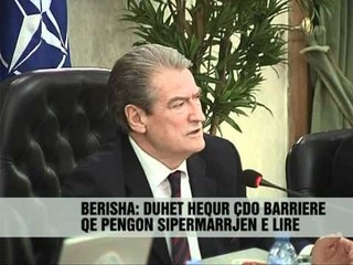 Berisha: Kriza, afatgjate - Vizion Plus - News - Lajme