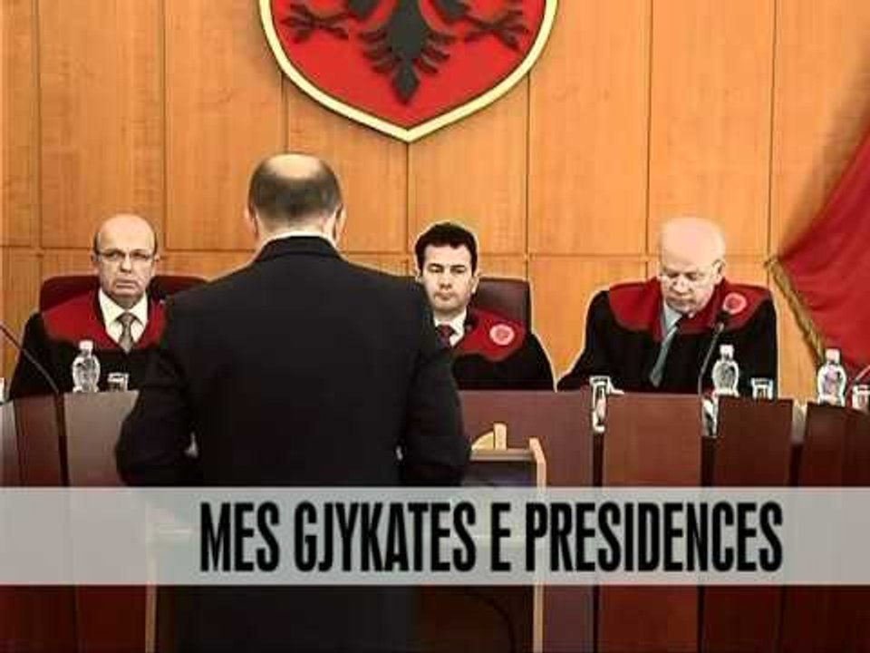 Zaganjori mes gjykates e presidences - Vizion Plus - News - Lajme