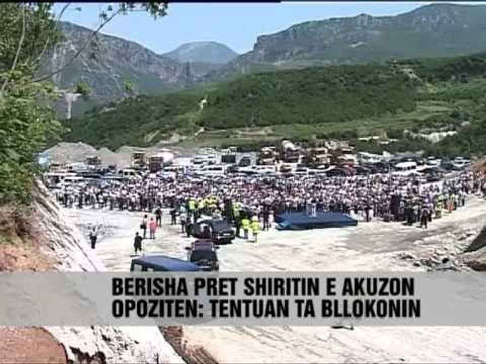 Berisha inauguron tunelin e Krrabes - Vizion Plus - News - Lajme