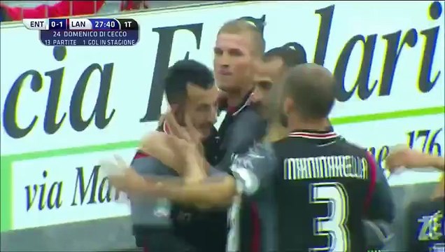 Domenico Di Cecco Goal Virtus Entella 0-1 Virtus Lanciano