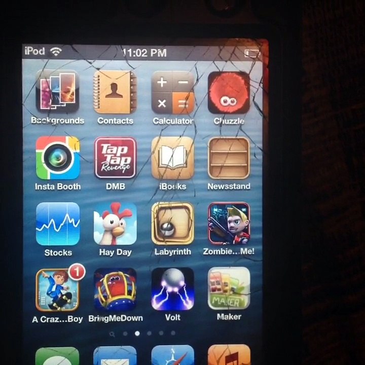 Apps on my iPod Touch 4G