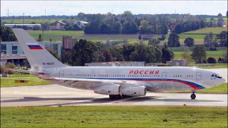 (Live ATC) Russia State Transport Company Ilyushin 96 take off runway 34 at ZRH