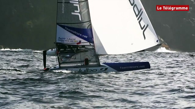 Catamaran de sport. Cammas s'offre le Horn