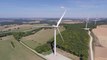 Eolienne en Bourgogne | Vidéo aérienne par drone | TL3D