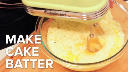 Bake A Cake Inside An Egg