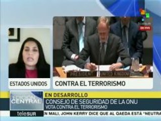 Consejo de Seguridad de la ONU vota contra el terrorismo en el mundo
