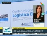 Pueblo argentino expresa su voluntad por ir a votar este domingo