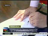 Venezuela: firman primer contrato colectivo de la admon. pública
