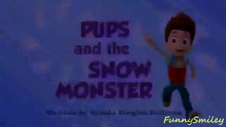 Paw Patrol English Pups and the Snow Monster part 13 brief episode