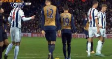 Penalty Miss Santi Cazorla - West Bromwich Albion 2-1 Arsenal (21.11.2015) England - Premier League