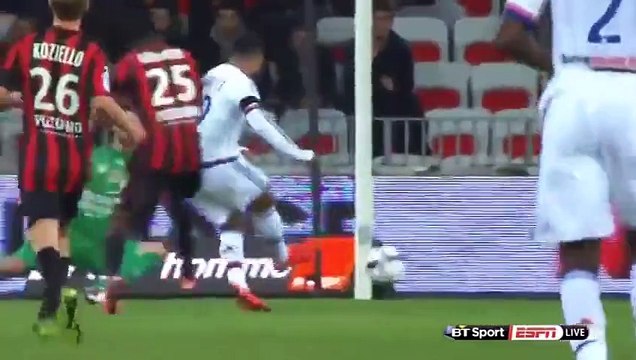 OGC Nice 3-0 Olympic Lyon All Goals Full Highlights 20.11.2015
