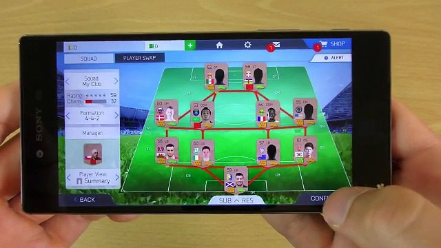 Sony Xperia Z5 Premium Gaming - Fifa 16 Ultimate Team! (4K)