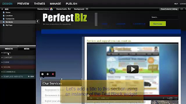 Adding a Twitter feed to your page