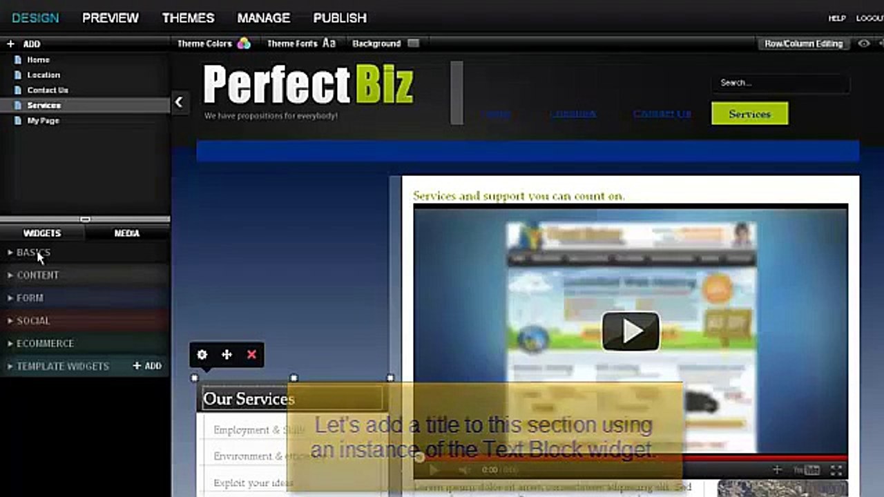Adding a Twitter feed to your page