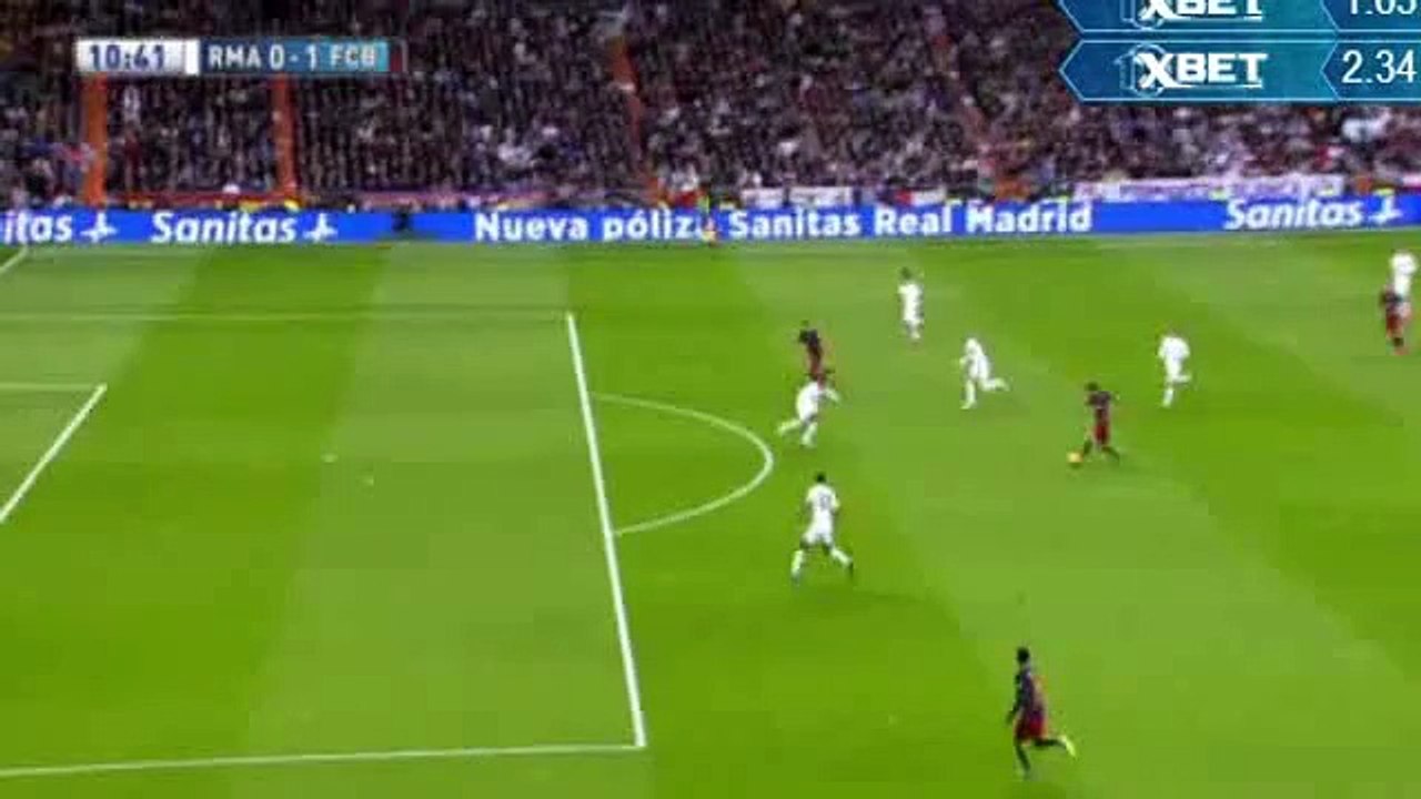 Luis Suárez 0-1 Amazing Goal - Real Madrid v. Barcelona 21.11.2015 HD