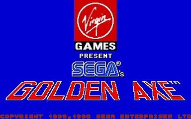 Golden Axe Atari ST