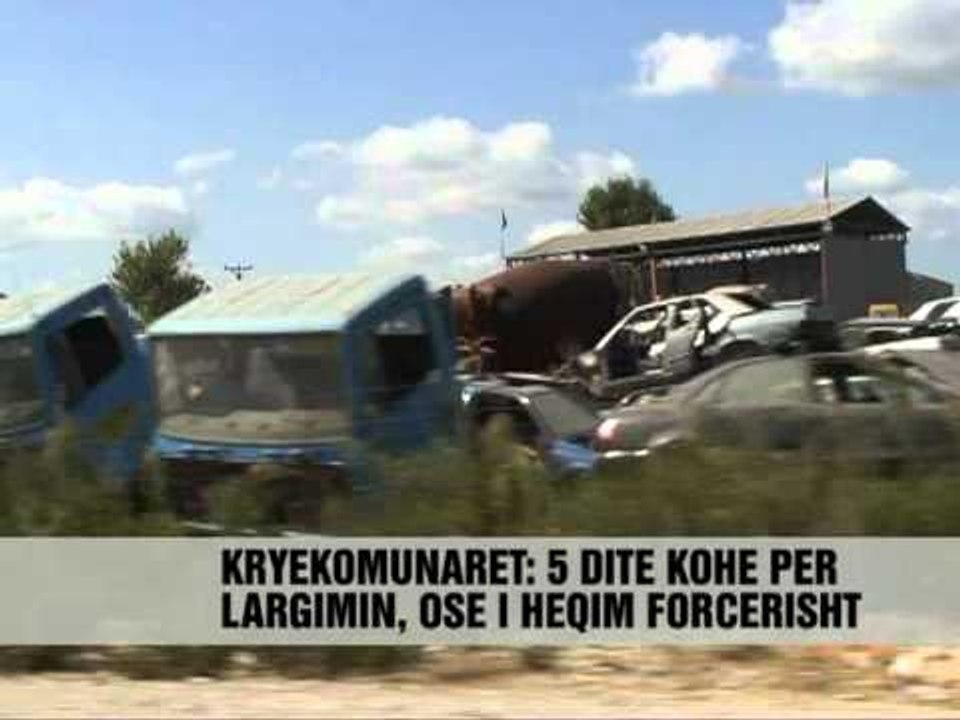 Varrezat e makinave, aksion - Vizion Plus - News - Lajme