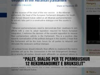 Kukan: Dialog e reforma - Vizion Plus - News - Lajme