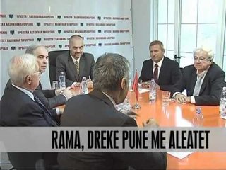 Rama, dreke pune me aleatet - Vizion Plus - News - Lajme
