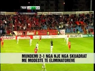 Shqipëria, turp ne Luksemburg - Vizion Plus - News - Lajme