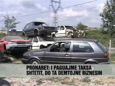Heqja e varrezave te makinave - Vizion Plus - News - Lajme