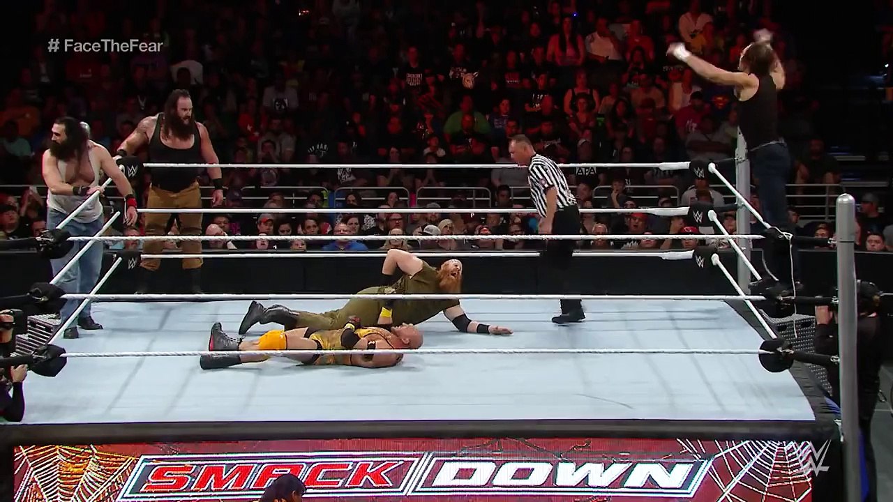 Dean Ambrose, Ryback & Cesaro vs. The Wyatt Family: SmackDown, Oct. 29, 2015