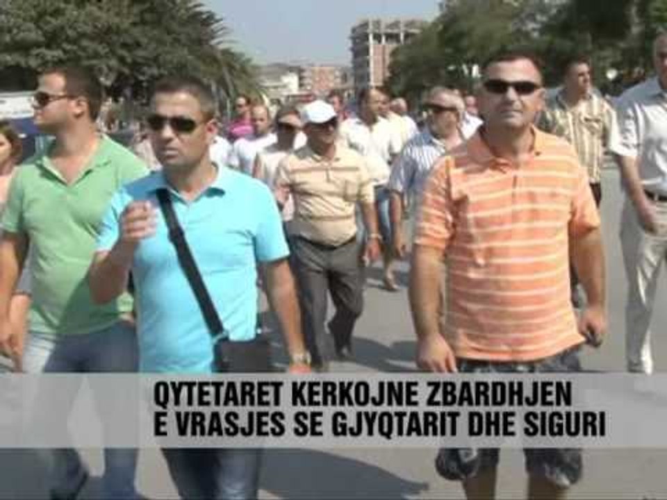"Vlora kundër krimit!" - Vizion Plus - News - Lajme
