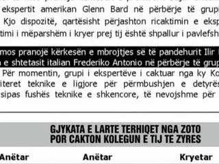 Tre eksperte vendas për videon Meta-Prifti - Vizion Plus - News - Lajme