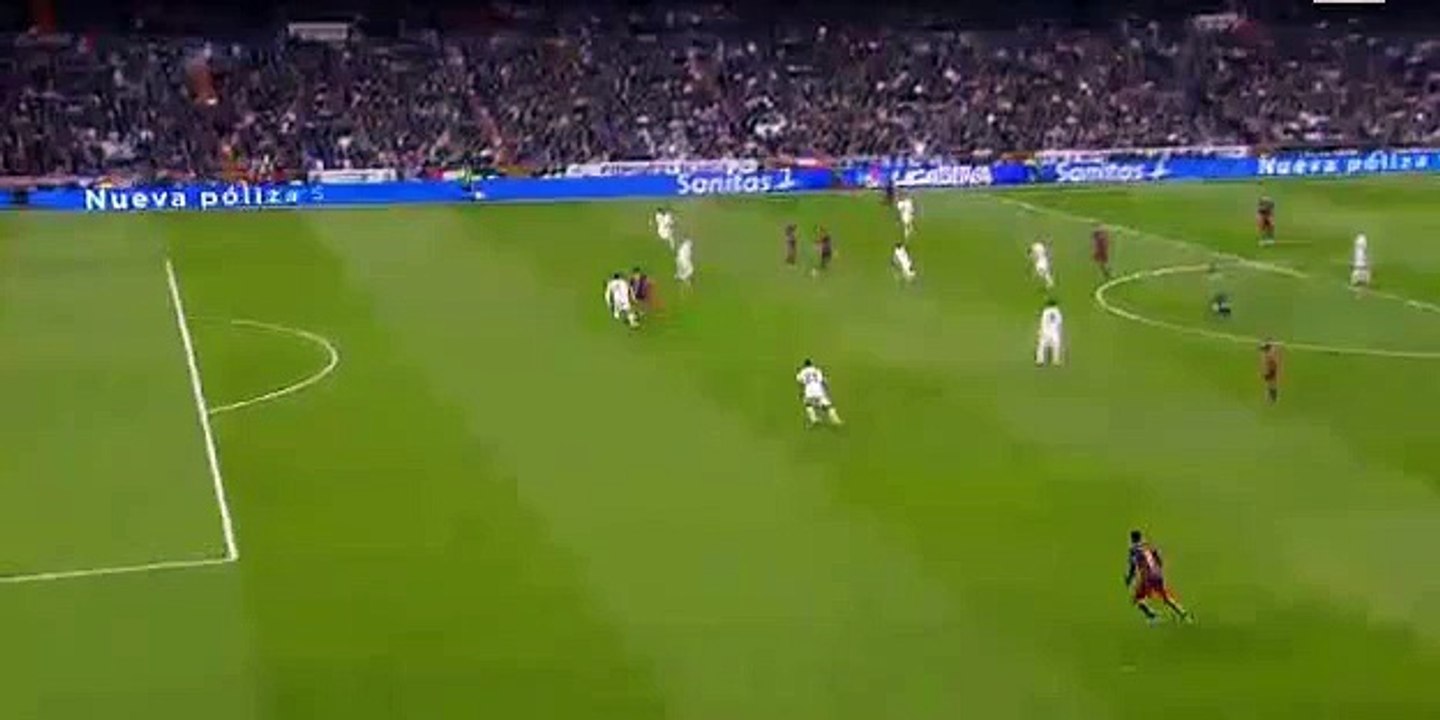 Neymar Goal - Real Madrid 0-2 Barcelona