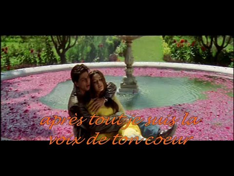 Main yahan hoon - Veer Zaara lyrics french - HD