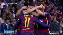 Real Madrid vs Barcelona 0-2 2015 - Neymar Goal (HD 720p)