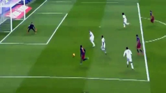 Marcelo INCREDIBLE Goal Line Clearance - Real Madrid vs Barcelona 0-2 (El Clasico) 2015