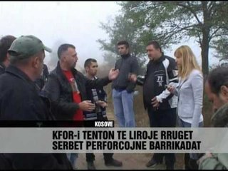 Descargar video: KFOR-i heq barrikadat, serbet i rivendosin - Vizion Plus - News - Lajme