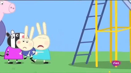 Peppa pig Castellano Temporada 3x22 Con el abuelo en los columpios
