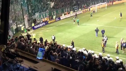 Ξύλο την ώρα της προθέρμανσης