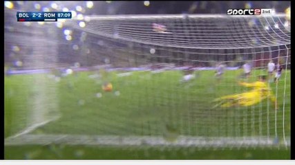 Destro M. (Penalty) Goal - Bologna 2 - 2 AS Roma - 21/11/2015