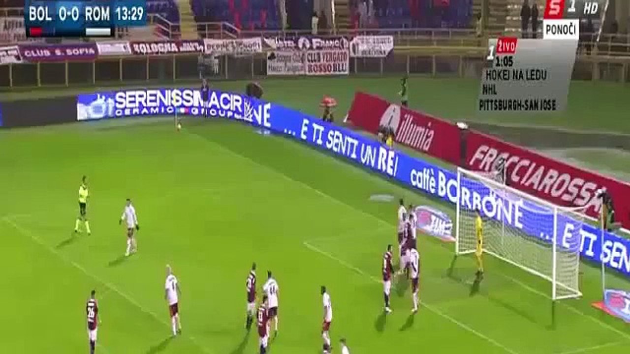 Bologna vs AS Roma 2-2 All Goals & Highlights Serie A 21-11-2015
