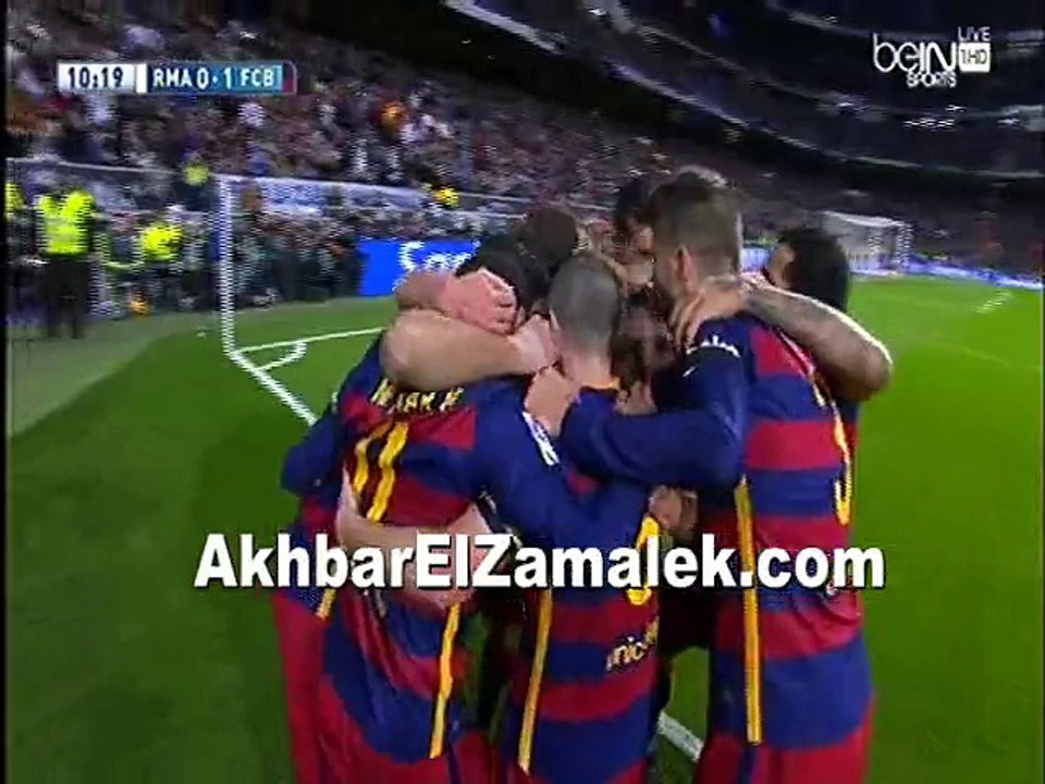 اهداف مباراة  ( ريال مدريد 0-4 برشلونة ) الدوري...