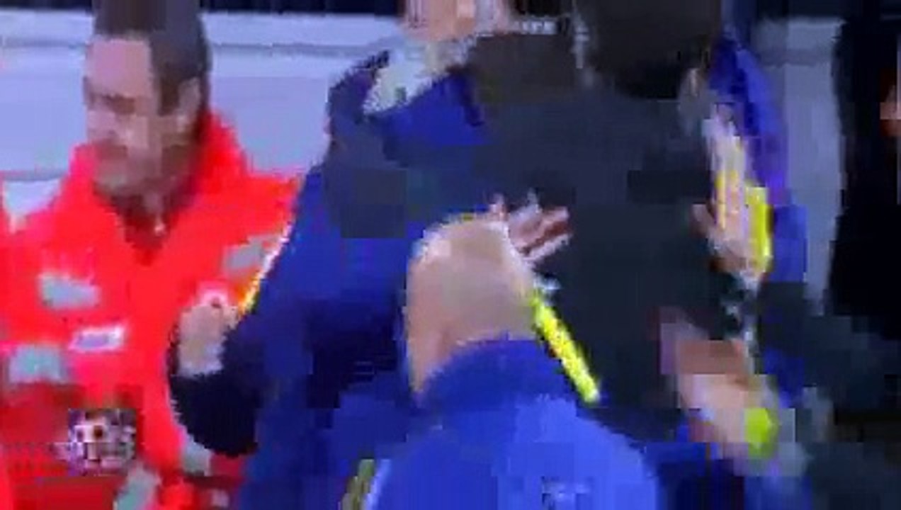 اهداف مباراة برشلونة وريال مدريد 4-0 هدف انيستا...