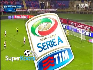 اهداف مباراة  ( بولونيا 2-2 روما ) الدوري الإيطالي