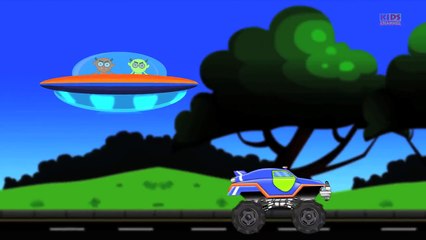 Monster Truck | Monster Truck In Space | UFO