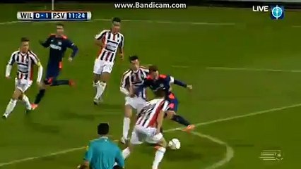 Gastón Pereiro Goal Willem II 0 - 1 PSV 21.11.2015