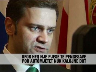 Rrugët e liruara nga KFOR, te pakalueshme - Vizion Plus - News - Lajme