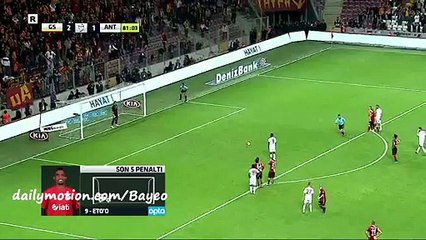 All Goals - Galatasaray 3-3 Antalyaspor - 21-11-2015