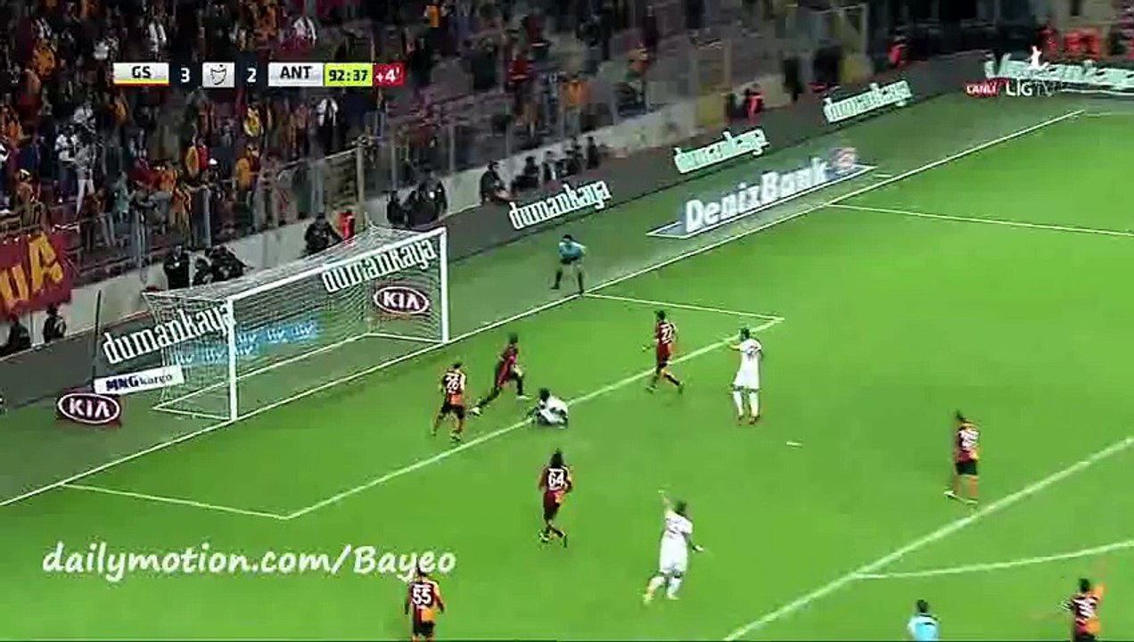 Mbilla Etame Goal - Galatasaray 3-3 Antalyaspor - 21-11-2015
