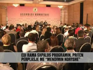 Detajet e Kongresit socialist - Vizion Plus - News - Lajme