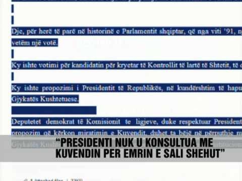 PD: Topi shkeli kushtetutën - Vizion Plus - News - Lajme
